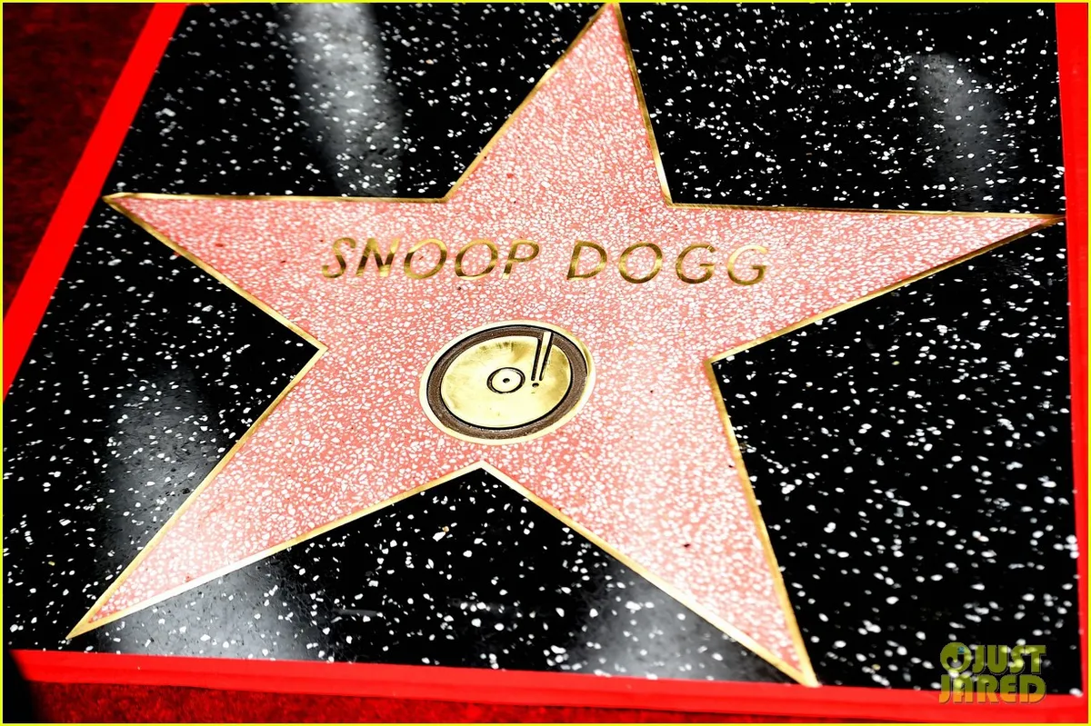 Snoop Dogg nhận sao trên Đại lộ danh vọng! - Ảnh 7.