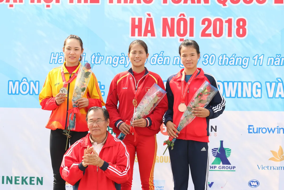 Môn Rowing Đại hội TTTQ 2018: Hà Nội nhất toàn đoàn - Ảnh 2.
