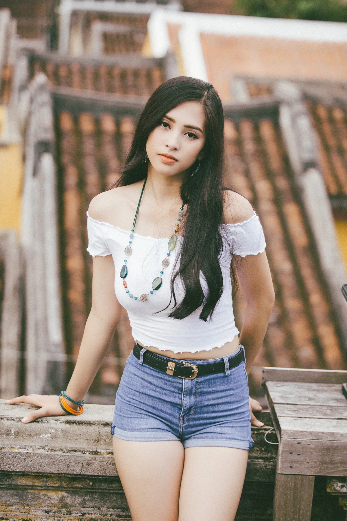 Hoa hậu Tiểu Vy mang hình ảnh Hội An đến Miss World 2018 - Ảnh 4.