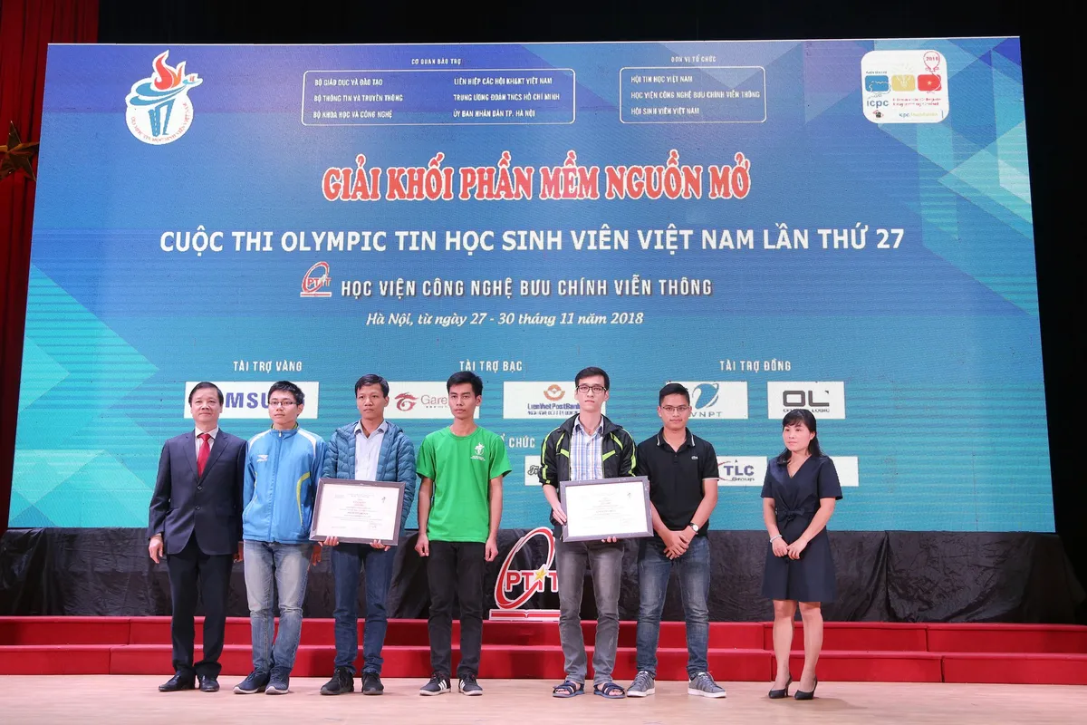 Đại học Bách khoa Hà Nội thắng lớn tại Olympic tin học sinh viên và ICPC châu Á 2018 - Ảnh 1.