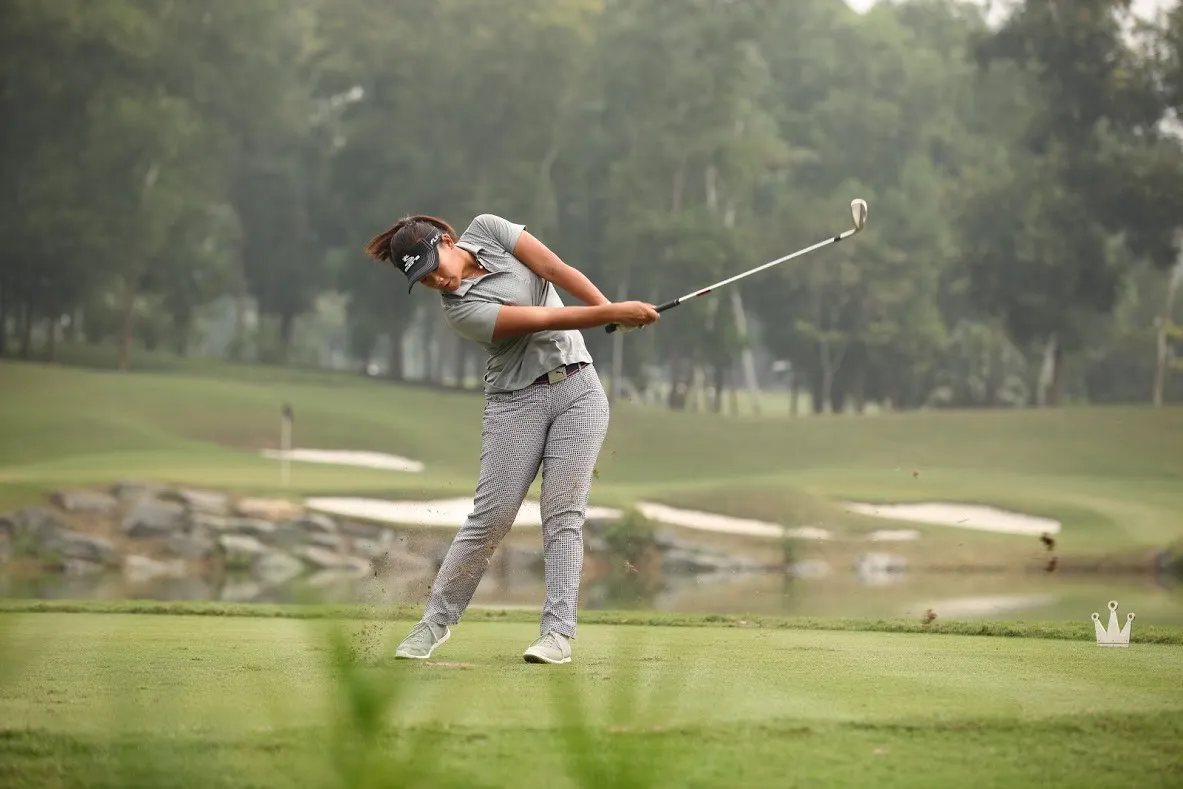 Môn Golf Đại hội TTTQ 2018: Đã xác định được các cặp tranh HCV và HCĐ nội dung đồng đội - Ảnh 1.