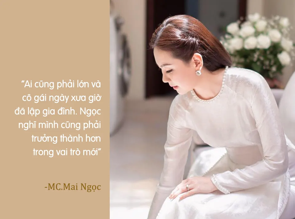 MC Mai Ngọc không còn là cô gái thời tiết - Ảnh 1.