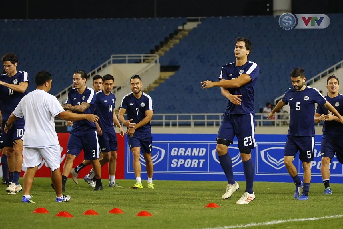 AFF Cup 2018: ĐT Philippines đối diện với khó khăn về nhân sự trước trận bán kết lượt về - Ảnh 1. AFF Cup 2018: ĐT Philippines đối diện với khó khăn về nhân sự trước trận bán kết lượt về - Ảnh 1.