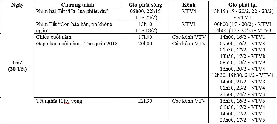 Điểm nhấn các chương trình đặc biệt ngày 30 Tết trên sóng VTV - Ảnh 4.