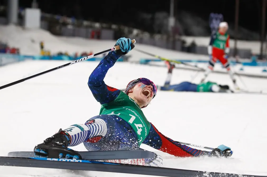 Những hình ảnh ấn tượng trong ngày thi đấu thứ 12 của Olympic PyeongChang 2018 - Ảnh 2. Những hình ảnh ấn tượng trong ngày thi đấu thứ 12 của Olympic PyeongChang 2018 - Ảnh 2.