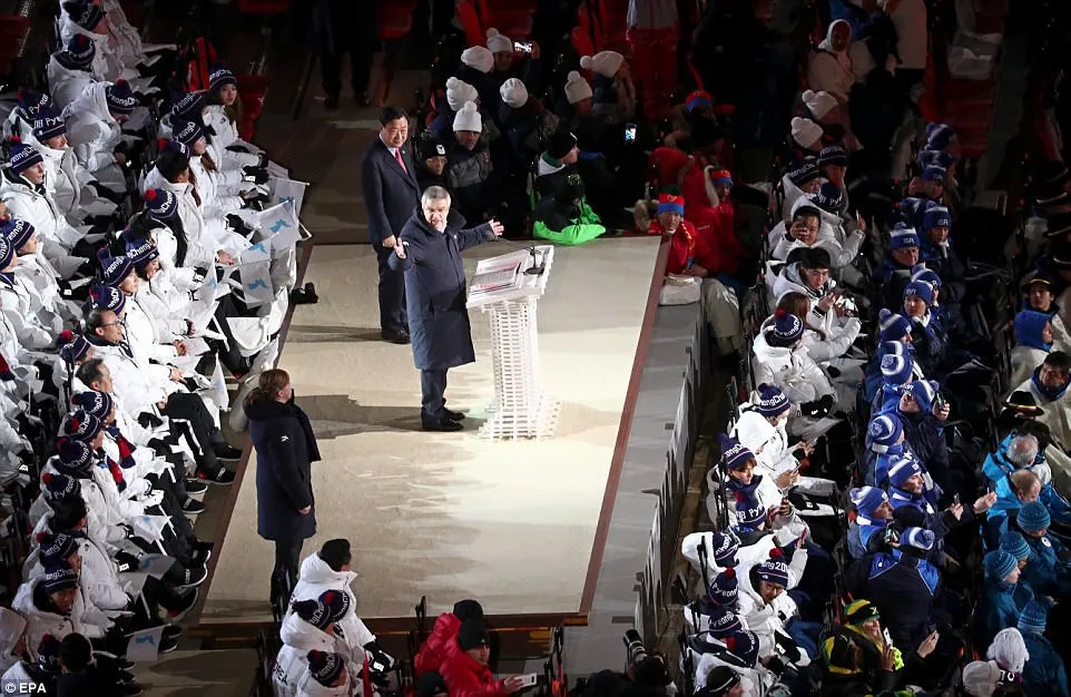 ẢNH: Lễ khai mạc đầy màu sắc của Olympic Pyeongchang 2018 - Ảnh 12.