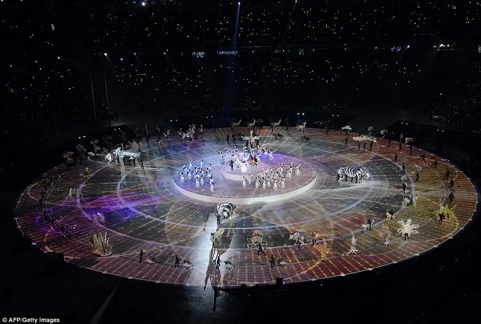 ẢNH: Lễ khai mạc đầy màu sắc của Olympic Pyeongchang 2018 - Ảnh 5.