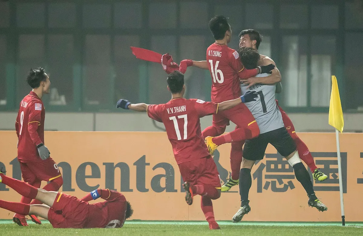 Họp báo sau trận U23 Việt Nam - U23 Iraq: HLV Park Hang Seo bật khóc - Ảnh 1. Họp báo sau trận U23 Việt Nam - U23 Iraq: HLV Park Hang Seo bật khóc - Ảnh 1.