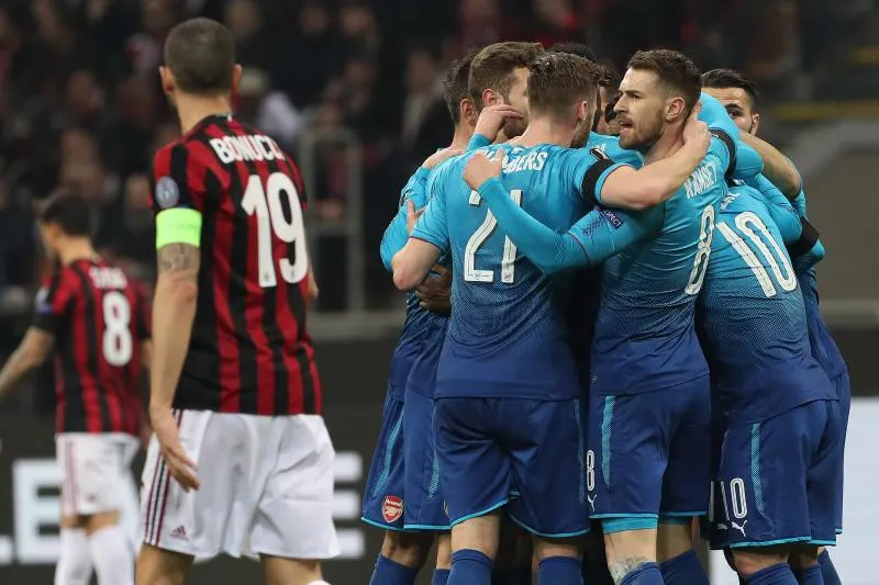 Lịch thi đấu lượt về vòng 1/8 UEFA Europa League: Arsenal - AC Milan, Salzburg - Dortmund - Ảnh 2. Lịch thi đấu lượt về vòng 1/8 UEFA Europa League: Arsenal - AC Milan, Salzburg - Dortmund - Ảnh 2.