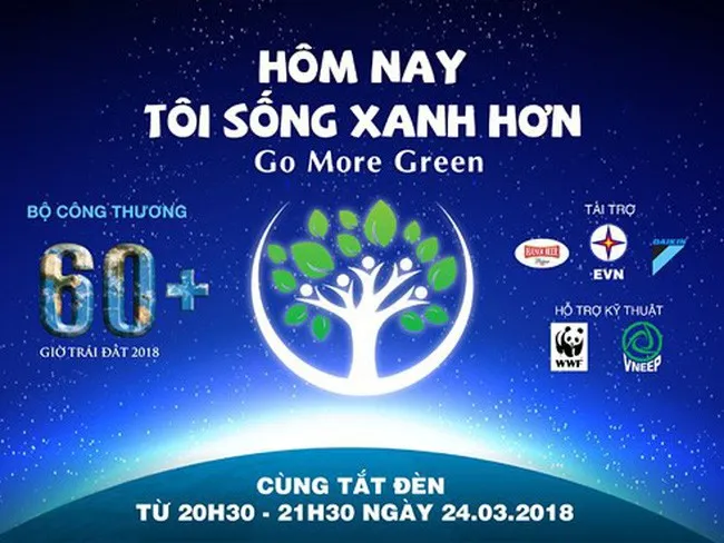 TRỰC TIẾP Giờ Trái đất 2018 (20h10, VTV1) - Ảnh 1.