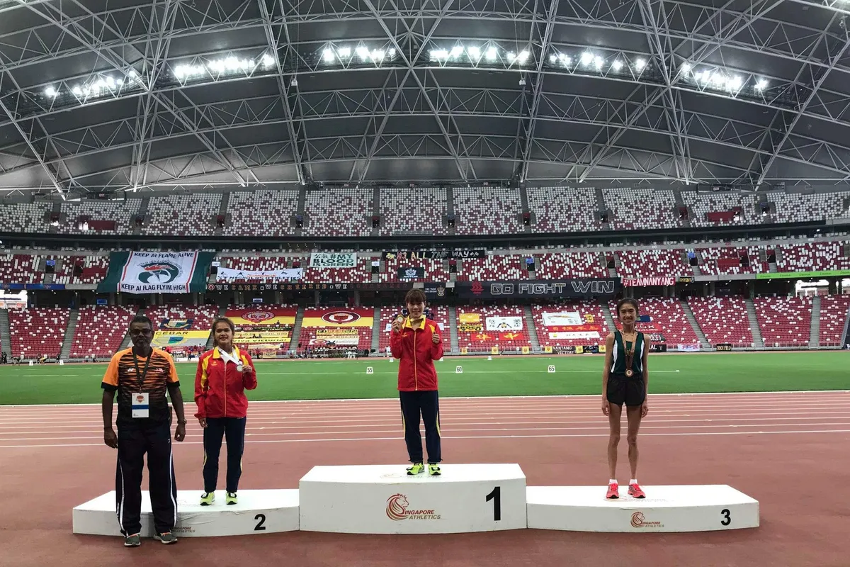 Điền kinh Việt Nam gi&agrave;nh th&ecirc;m 2 HCV tại giải Singapore mở rộng 2018 - Ảnh 1.