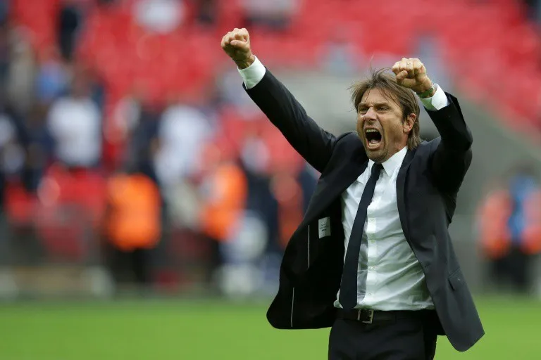 HLV Antonio Conte có trận đấu thứ 100 tại giải Ngoại Hạng Anh - Ảnh 1. HLV Antonio Conte có trận đấu thứ 100 tại giải Ngoại Hạng Anh - Ảnh 1.