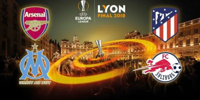Bán kết lượt đi Europa League: Arsenal tiếp Atletico, Marseille đợi Salzburg - Ảnh 1. Bán kết lượt đi Europa League: Arsenal tiếp Atletico, Marseille đợi Salzburg - Ảnh 1.