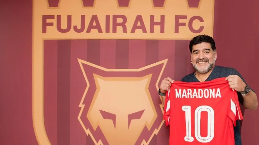 Diego Maradona bị CLB Al Fujairah sa thải - Ảnh 1. Diego Maradona bị CLB Al Fujairah sa thải - Ảnh 1.