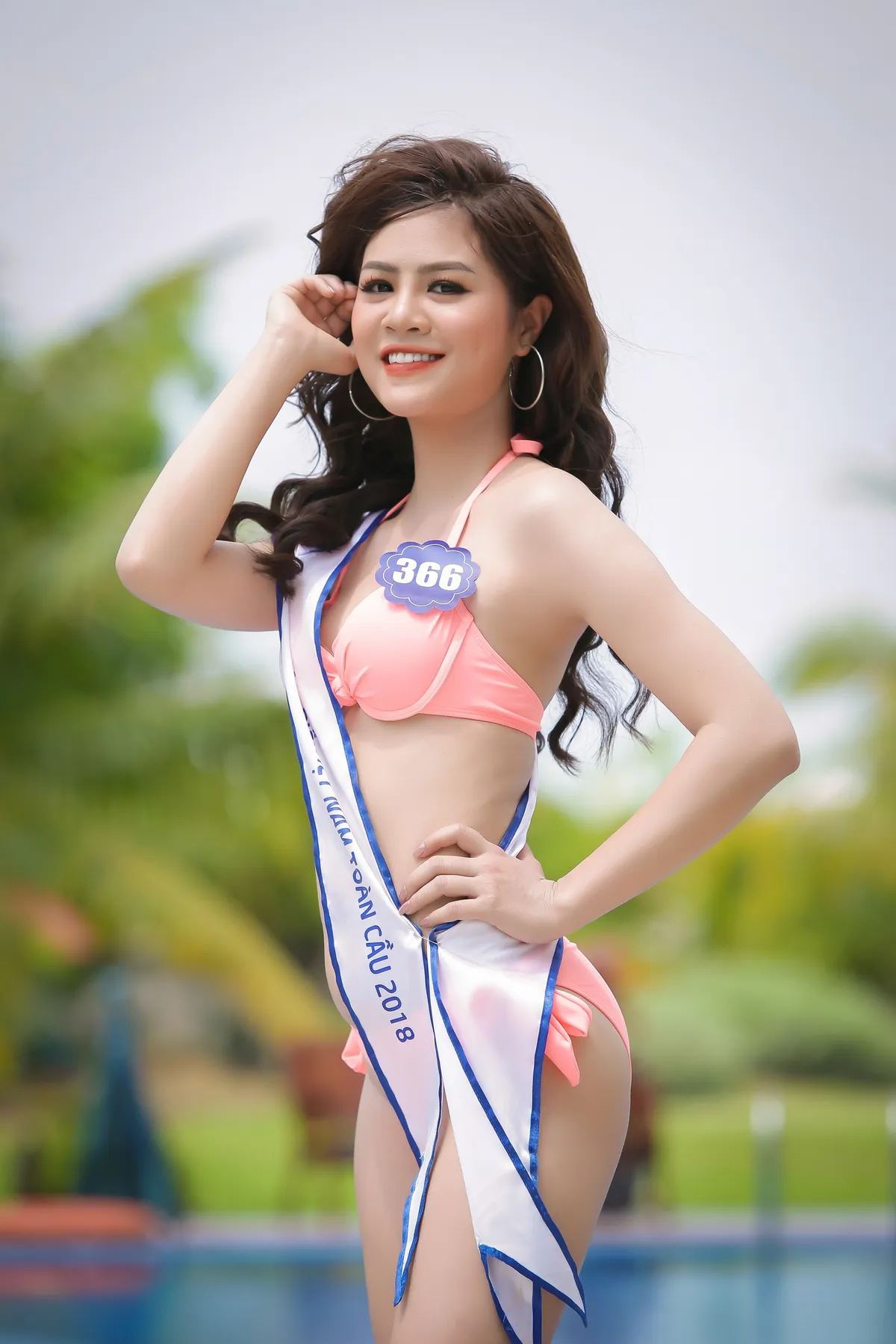 Top 70 Hoa hậu Biển Việt Nam toàn cầu 2018 tự tin khoe dáng trong trang phục bikini - Ảnh 8.