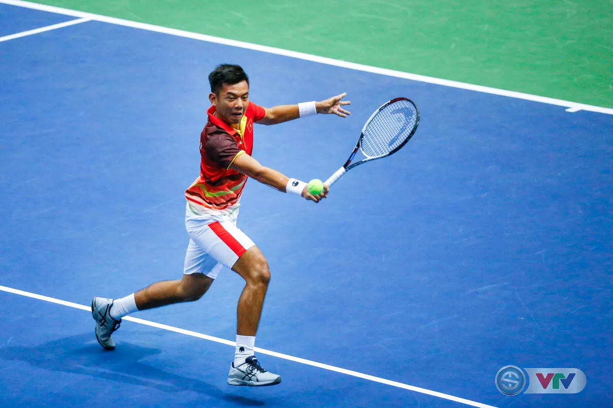 ĐT Việt Nam giành chiến thắng ngày ra quân Davis Cup 2018 - Ảnh 1.