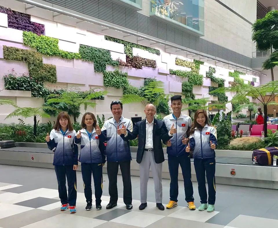 Nhà vô địch SEA Games 29 Nguyễn Thị Oanh dự giải Điền kinh Singapore mở rộng lần thứ 80 - Ảnh 1. Nhà vô địch SEA Games 29 Nguyễn Thị Oanh dự giải Điền kinh Singapore mở rộng lần thứ 80 - Ảnh 1.