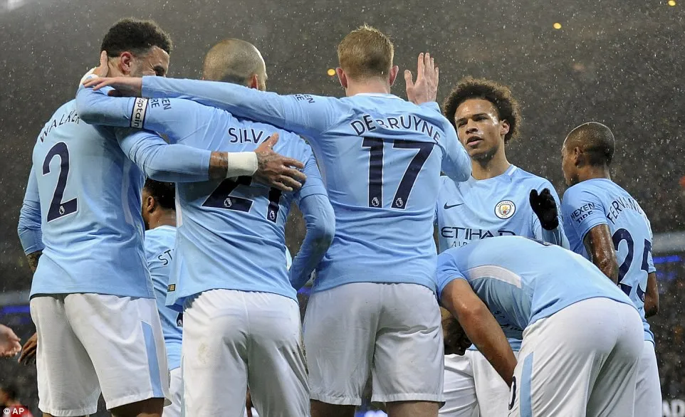 Kết quả bóng đá quốc tế rạng sáng 3/1: Man City trở lại mạch thắng, tái lập khoảng cách 15 điểm với Man Utd - Ảnh 1. Kết quả bóng đá quốc tế rạng sáng 3/1: Man City trở lại mạch thắng, tái lập khoảng cách 15 điểm với Man Utd - Ảnh 1.