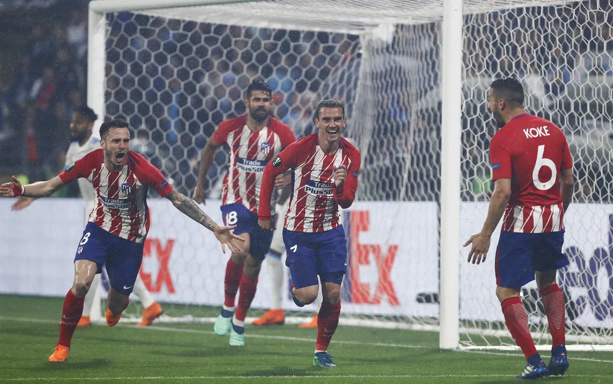 Chung kết Europa League: Griezmann lập cú đúp, Atletico lên ngôi vô địch - Ảnh 3. Chung kết Europa League: Griezmann lập cú đúp, Atletico lên ngôi vô địch - Ảnh 3.