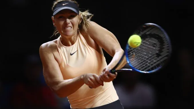 Ngược dòng trước Cibulkova, Sharapova tiến vào vòng 3 Rome mở rộng 2018 - Ảnh 3. Ngược dòng trước Cibulkova, Sharapova tiến vào vòng 3 Rome mở rộng 2018 - Ảnh 3.