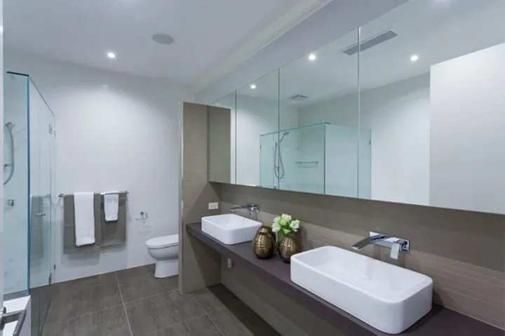 Mẫu phòng tắm đẹp hiện đại và tiện nghi - Ảnh 9.