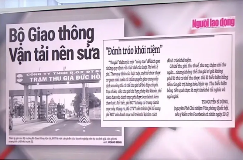 Trạm thu phí BOT hay trạm thu giá BOT: Đừng đánh võng câu chữ với dân - Ảnh 1.