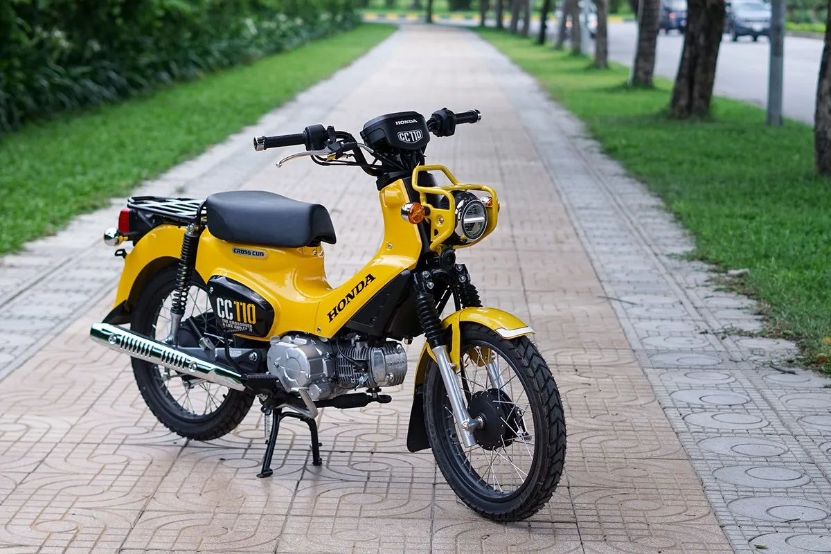 Honda Cross Cub 2018: Dáng Offroad, 110cc, độc nhất Việt Nam - Ảnh 6.