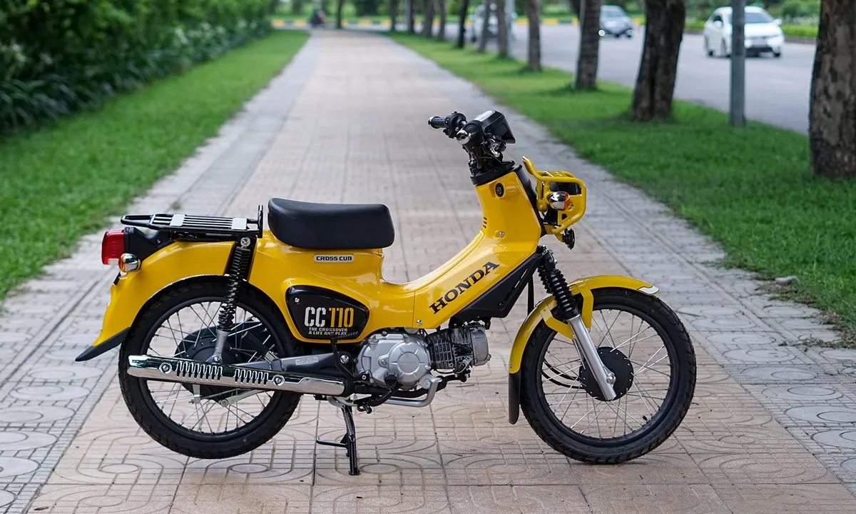 Honda Cross Cub 2018: Dáng Offroad, 110cc, độc nhất Việt Nam - Ảnh 1.