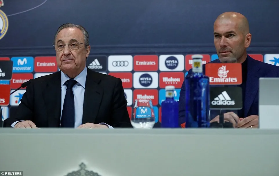 CHÍNH THỨC: HLV Zidane chia tay Real Madrid - Ảnh 1. CHÍNH THỨC: HLV Zidane chia tay Real Madrid - Ảnh 1.