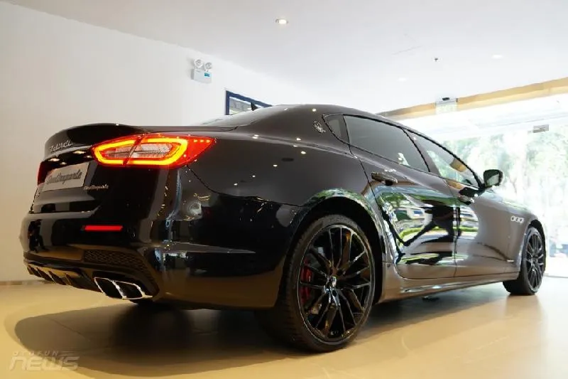 Ngắm Maserati Quattroporte GranSport GTS Nerissimo cực hiếm - Ảnh 3. Ngắm Maserati Quattroporte GranSport GTS Nerissimo cực hiếm - Ảnh 3.