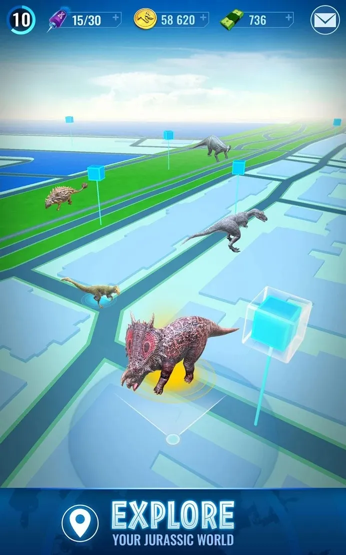 Jurassic World Alive - Game Pokémon GO phiên bản “khủng long” cập bến nền tảng Android - Ảnh 5.