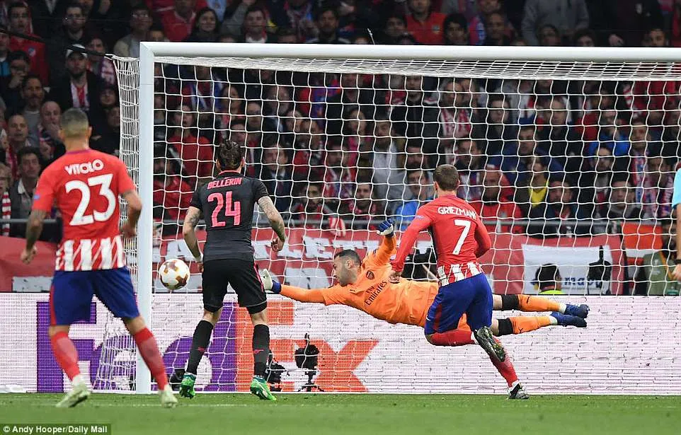 Chùm ảnh: Arsenal thất bại trước Atletico Madrid, dừng bước ở bán kết Europa League - Ảnh 5. Chùm ảnh: Arsenal thất bại trước Atletico Madrid, dừng bước ở bán kết Europa League - Ảnh 5.