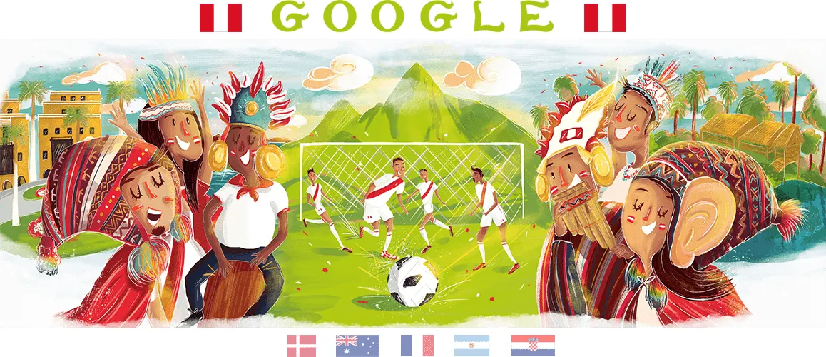 Doodle của Google trong ngày thi đấu thứ 8 của World Cup 2018 có gì? - Ảnh 6.