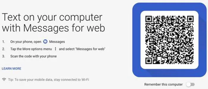 Mẹo sử dụng Android Messages trên web - Ảnh 1.