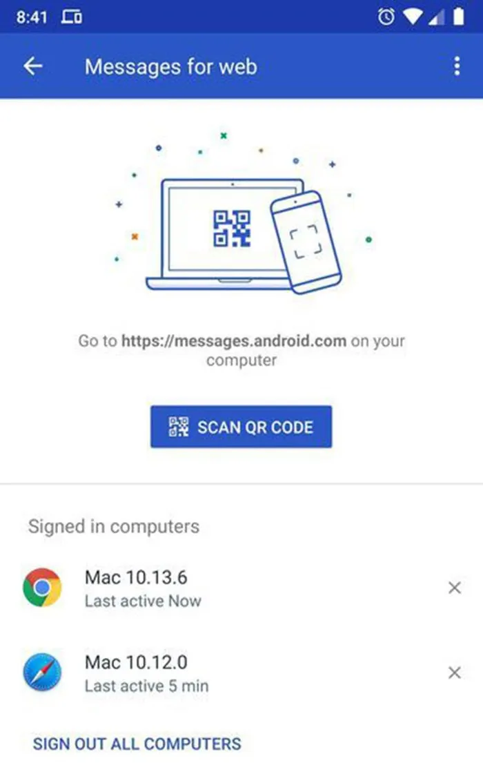 Mẹo sử dụng Android Messages trên web - Ảnh 2.