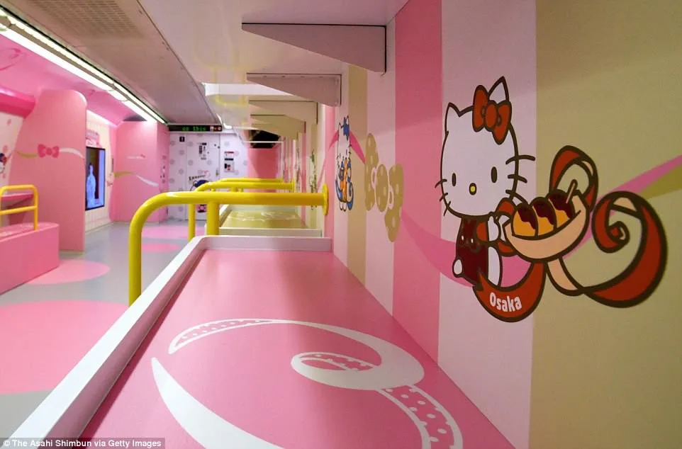 Khai trương đoàn tàu Hello Kitty tại Nhật Bản - Ảnh 3.