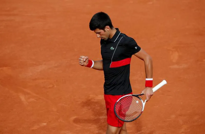 Djokovic đoạt vé vào tứ kết Pháp mở rộng 2018 - Ảnh 3. Djokovic đoạt vé vào tứ kết Pháp mở rộng 2018 - Ảnh 3.