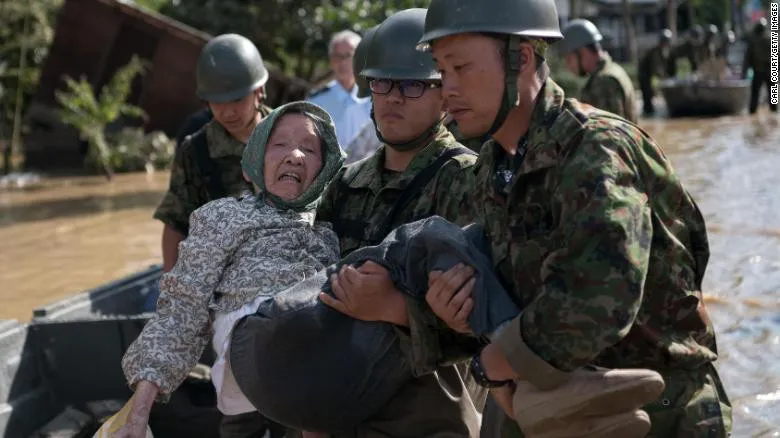 Gia tăng thương vong do mưa lũ ở Nhật Bản - Ảnh 5.