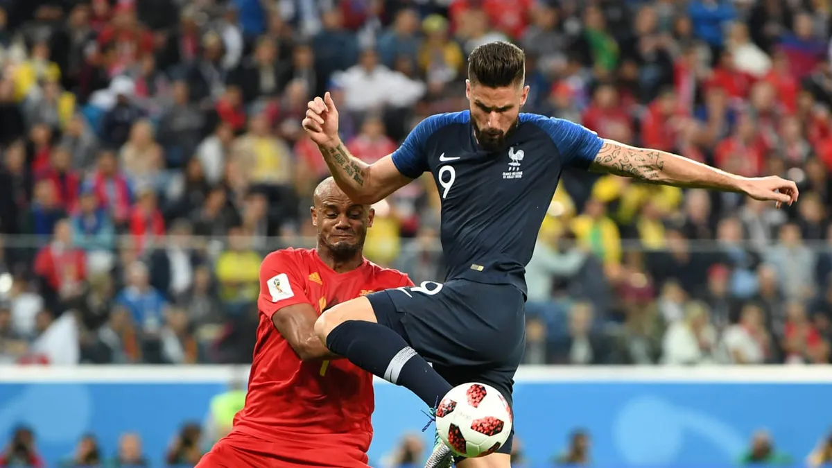 Chấm điểm Pháp 1-0 Bỉ: Giroud vô duyên nhưng đã có Umtiti, Pogba, Mbappe! - Ảnh 5. Chấm điểm Pháp 1-0 Bỉ: Giroud vô duyên nhưng đã có Umtiti, Pogba, Mbappe! - Ảnh 5.