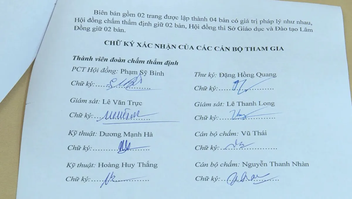 Không có bất thường tại kỳ thi THPT Quốc gia năm 2018 tại Kon Tum và Lâm Đồng - Ảnh 1.