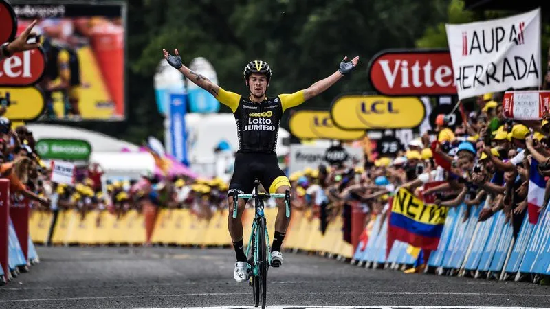 Primoz Roglic về nhất chặng 19 Tour de France 2018 - Ảnh 2. Primoz Roglic về nhất chặng 19 Tour de France 2018 - Ảnh 2.