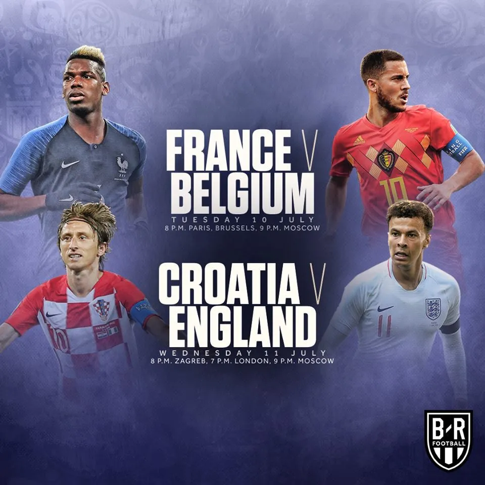 Đội hình tiêu biểu vòng tứ kết FIFA World Cup™ 2018: Chuyện nội bộ của châu Âu - Ảnh 1.