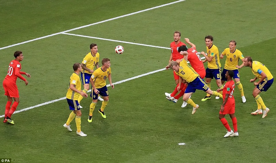 Thống k&ecirc; sốc về những b&agrave;n thắng của ĐT Anh tại FIFA World Cup&trade; 2018 - Ảnh 1.