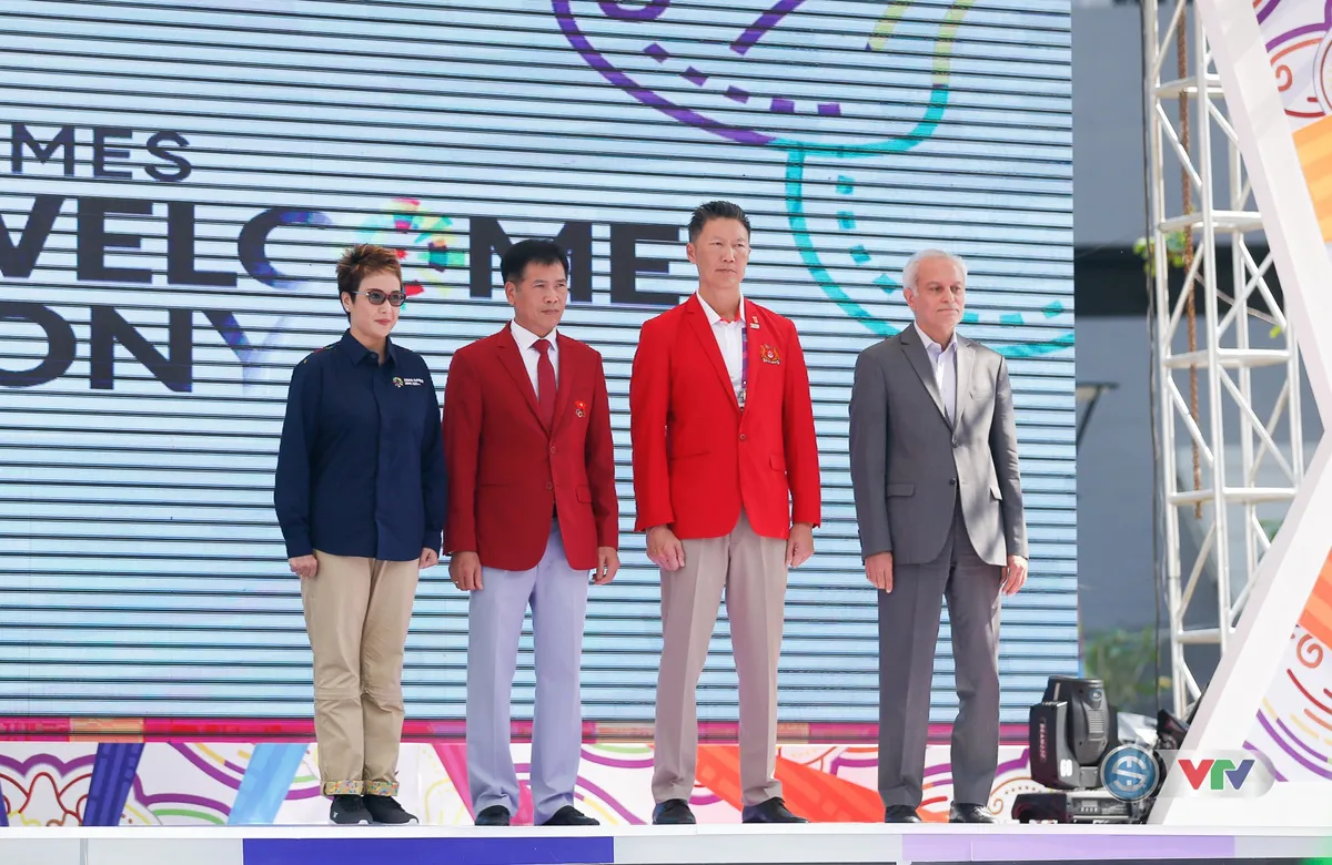 Quốc kỳ Việt Nam tung bay tại ASIAD 2018 - Ảnh 12.