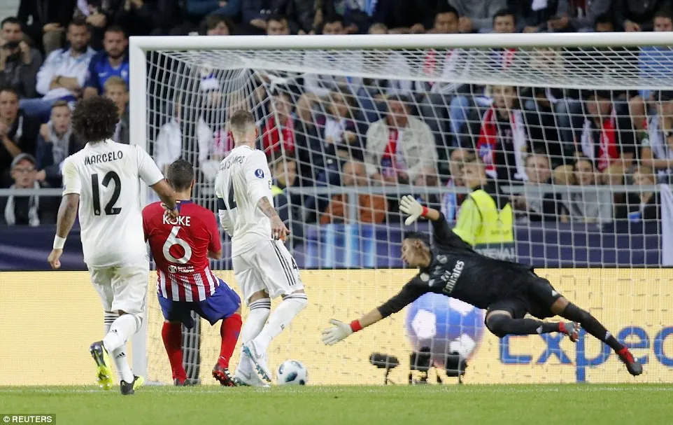 Vượt qua Real Madrid, Atletico Madrid lần thứ 3 giành siêu cúp châu Âu - Ảnh 6. Vượt qua Real Madrid, Atletico Madrid lần thứ 3 giành siêu cúp châu Âu - Ảnh 6.