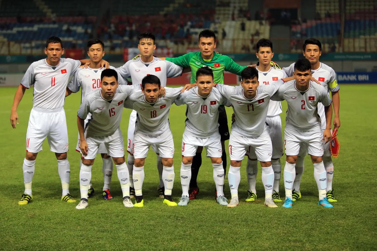 ẢNH: ĐT Olympic Việt Nam thắng nhẹ Olympic Nepal, sớm giành quyền vào vòng 1/8 - Ảnh 4.