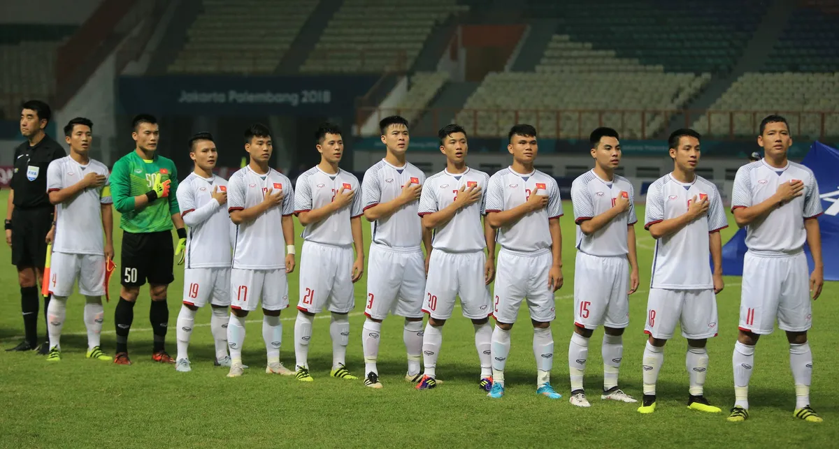 ẢNH: ĐT Olympic Việt Nam thắng nhẹ Olympic Nepal, sớm giành quyền vào vòng 1/8 - Ảnh 5.