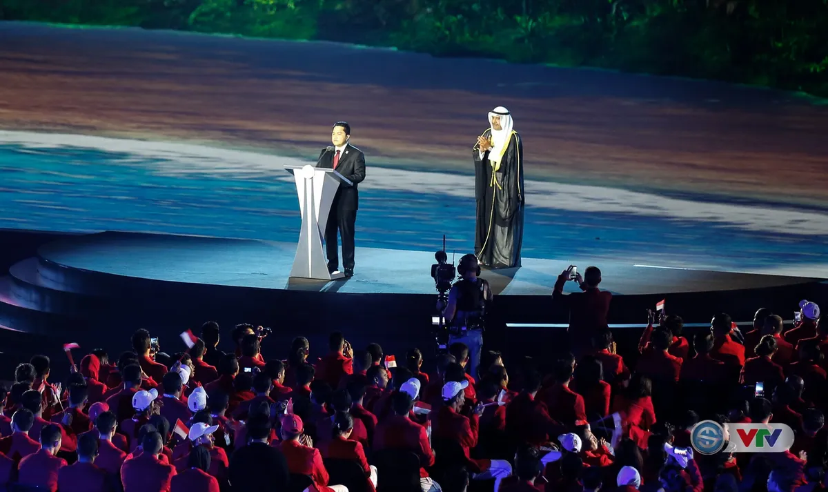 ẢNH: Lễ khai mạc ASIAD 2018 đầy màu sắc và ấn tượng - Ảnh 13.