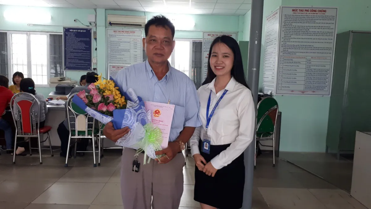 Nhiều khách hàng Evoreal nhận chứng nhận sử dụng đất khu dân cư xã An Ngãi - Ảnh 1.