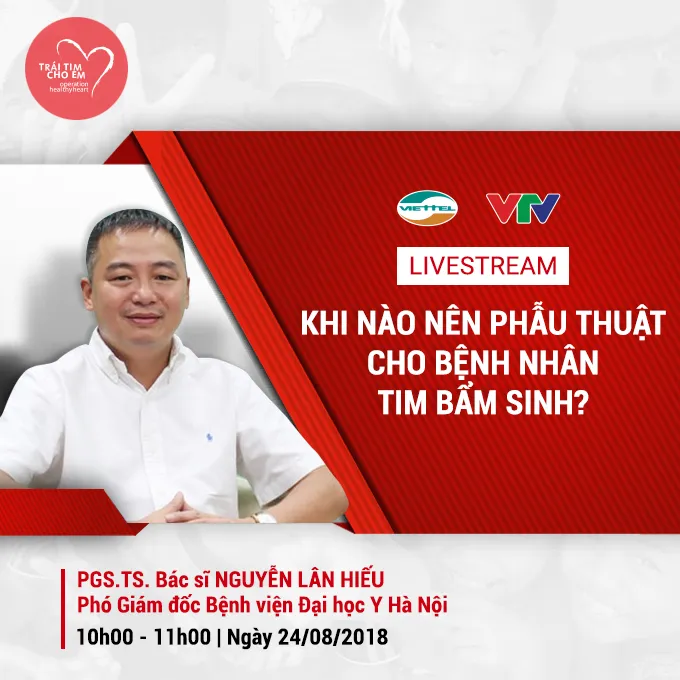 Khi nào nên phẫu thuật cho bệnh nhân tim bẩm sinh? - Ảnh 1. Khi nào nên phẫu thuật cho bệnh nhân tim bẩm sinh? - Ảnh 1.
